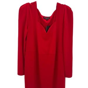 Eloquii balloon sleeves midi women’s dress